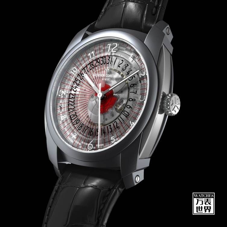 全新钛金属表圈的Overseas精钢腕表