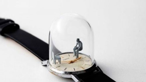 Wrist watch small world three-dimensional watch Appreciation