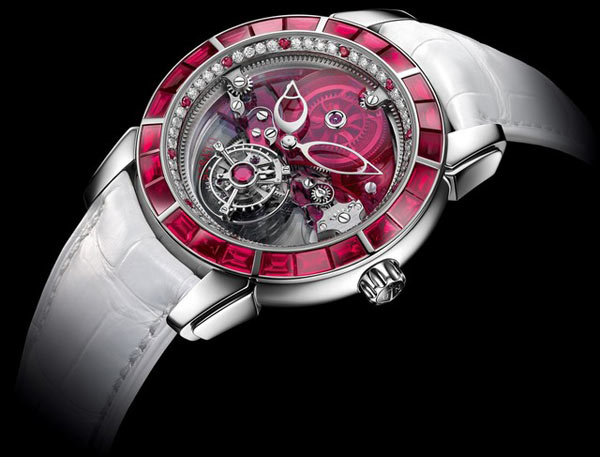 Tourbillon (Tourbillon) watches show different brand of different design concepts