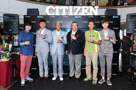 Citizen触-动时计展于香港尖沙咀举行