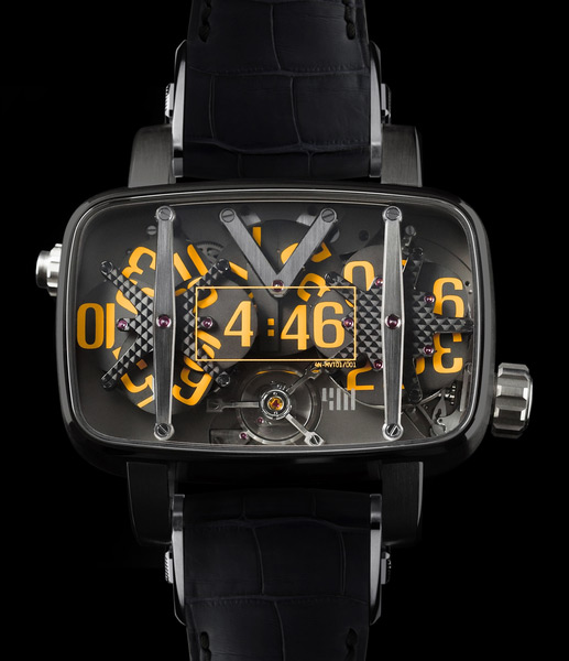 4N brand watch concept to create time to run the new rules