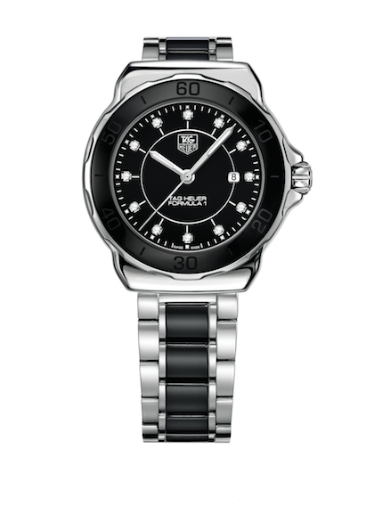 为亚洲女性度身打造 豪雅(TAG Heuer) F1系列陶瓷女士手表