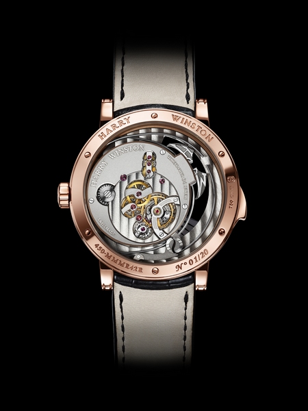 Harry Winston quiet night Midnight series three asked the function of the new watch