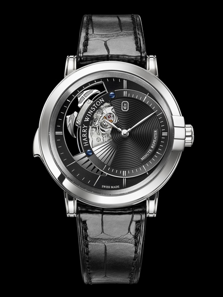 Harry Winston quiet night Midnight series three asked the function of the new watch