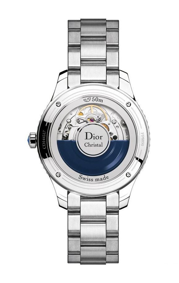 迪奥Dior Christal Blue 蓝宝石水晶腕表