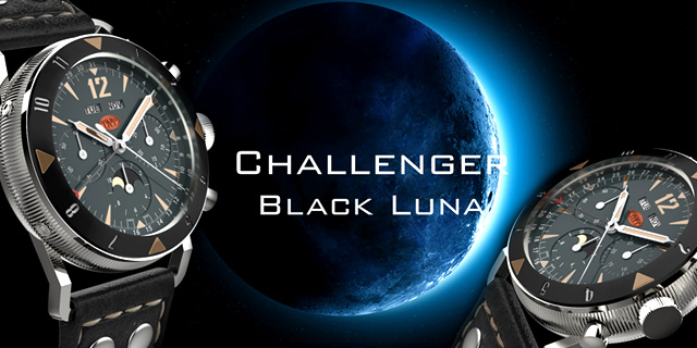 TNT new challenger series "Black God of God" full calendar chronograph