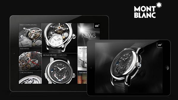万宝龙iPad App正式上线 提供线上腕表试戴