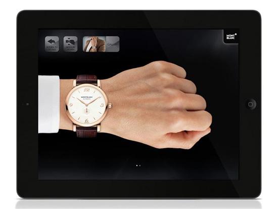 万宝龙iPad App正式上线 提供线上腕表试戴