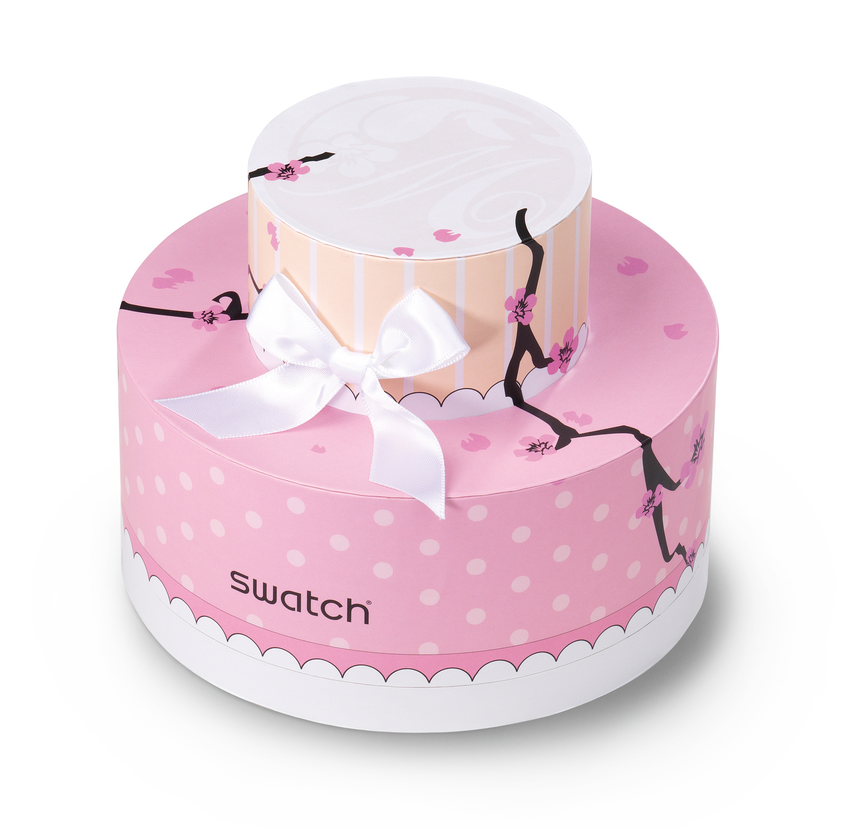 斯沃琪最新甜点大厨系列之限量版腕表“梦幻蛋糕”
