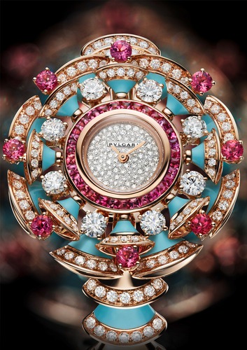 宝格丽全新DIVA高级珠宝系列腕表