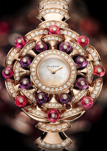 宝格丽全新DIVA高级珠宝系列腕表