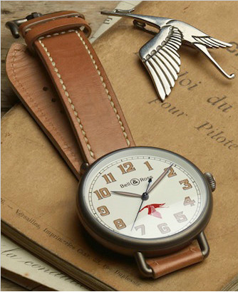 柏莱士为纪念法国传奇飞行员的限量版复刻腕表