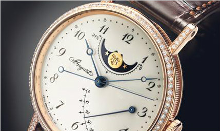 男士手表，女士戴：宝玑（Breguet）Classique经典月相系列