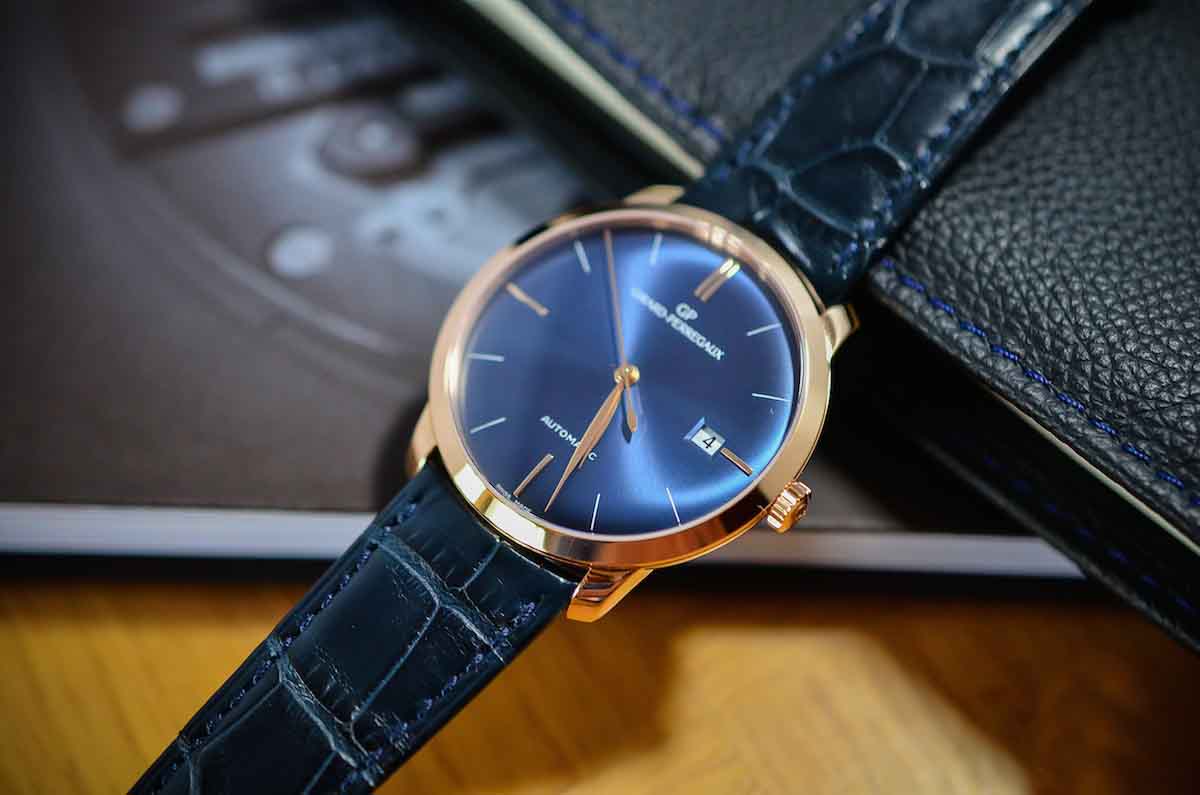 商务优雅之选：芝柏1966系列蓝色表盘腕表