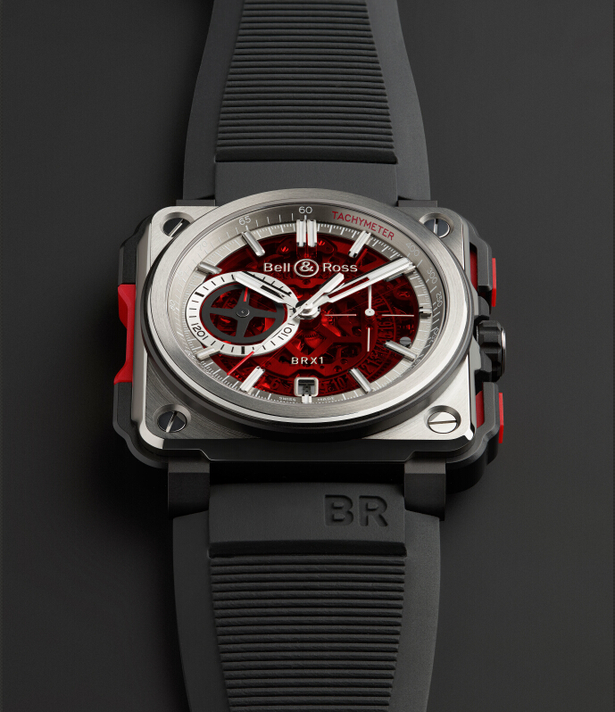 BR-X1 SKELETON CHRONOGRAPH-RED EDITION 红色限量版腕表