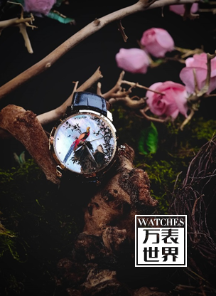 雅典表推出全球限量八套四款郎世宁腕表，祝贺三宝钟表珠宝成立45周年