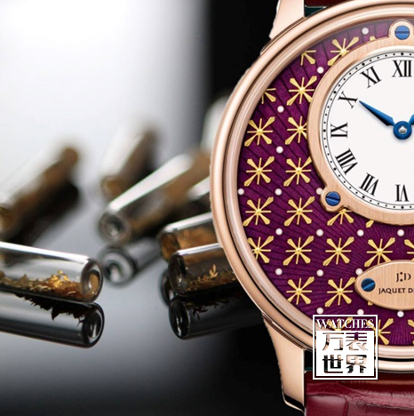 "金"秋之梦,雅克德罗为你独家演绎金箔雕花珐琅的魅力