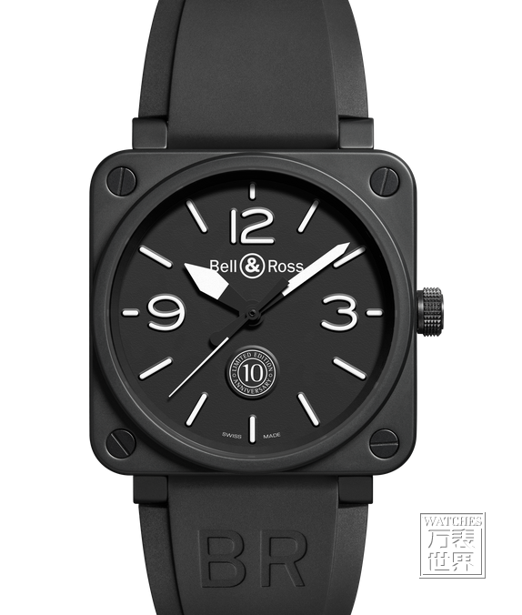 柏莱士推出“BR 01 10th Anniversary”限量版腕表,限量500块