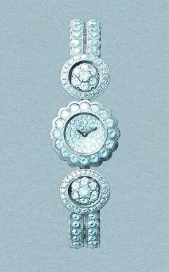 梵克雅宝推出Snowflake及Snowflake Fleurette 珠宝腕表