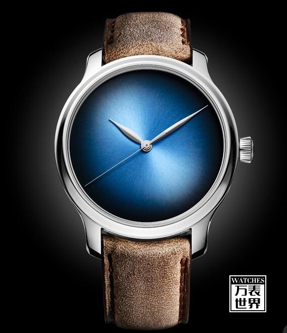 亨利慕时推出推出勇创者大三针电光蓝概念腕表