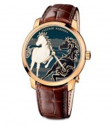 瑞士雅典手表，打造鎏金骐骥腕表
