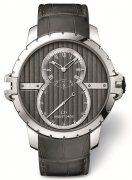 2014巴塞尔表展新品预览：雅克德罗日内瓦条纹大秒针运动腕表